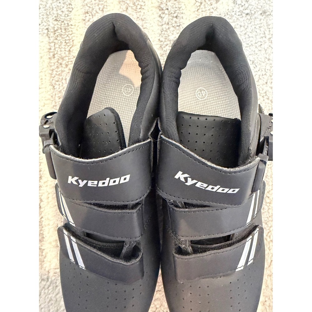 Kyedoo Unisex Cycling Shoes Sz EU40 US M7/W9 Delta Cleats Peloton Compatible - Picture 3 of 5